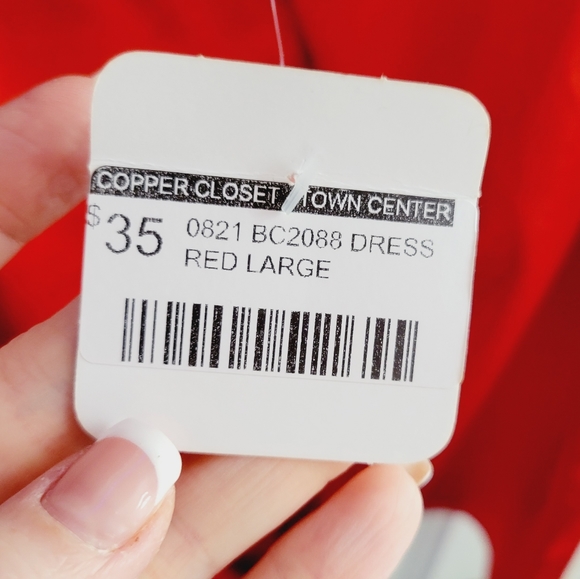 NWT Better Be for Copper Closet Backless Red Party Dress - Picture 14 of 15